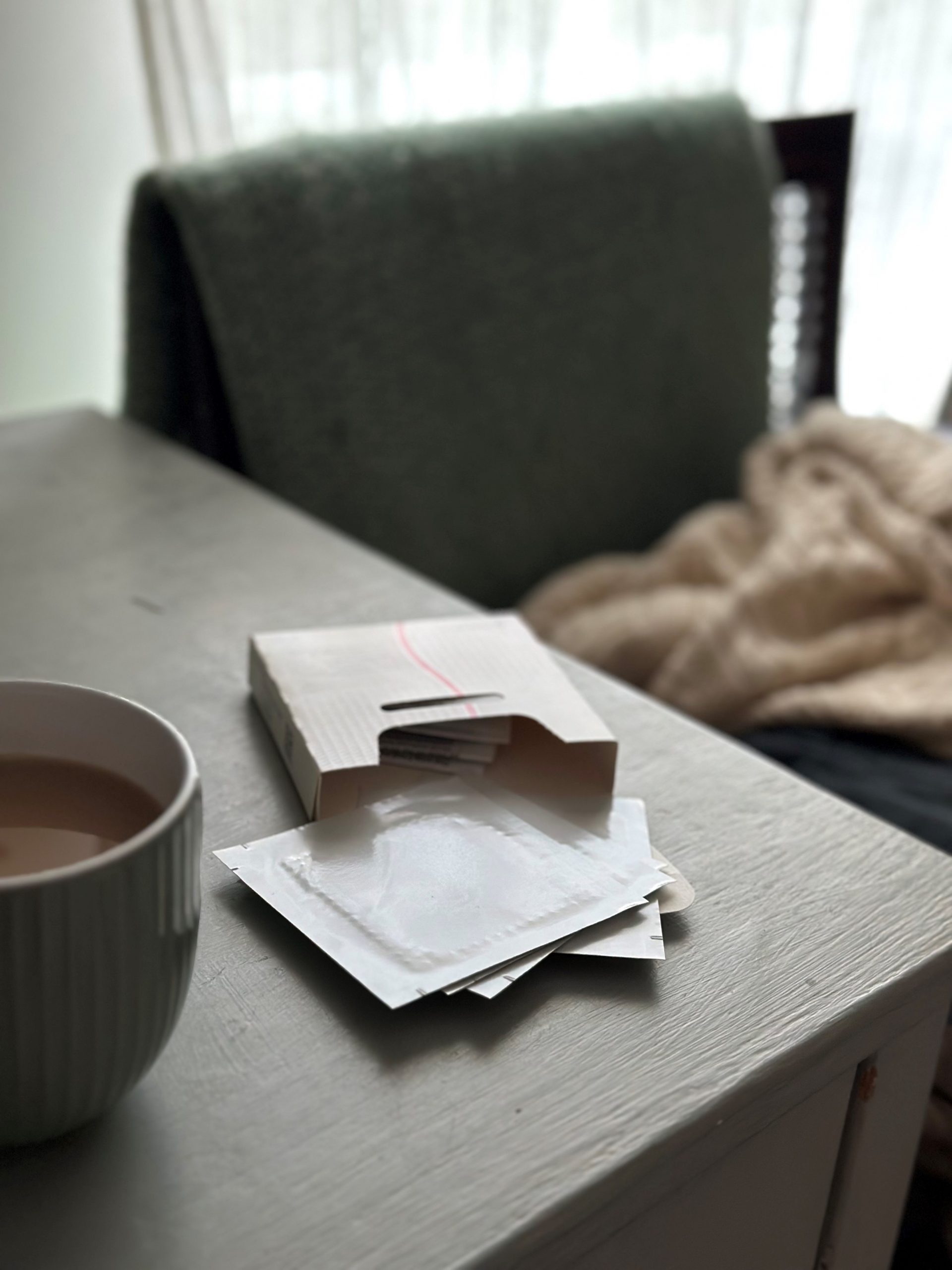 hrt patches and a cup of tea
